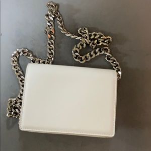 White purse